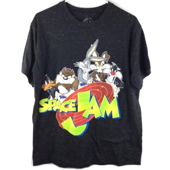 Space Jam Other - Space Jam T Shirt Men L Graphic Bugs Taz Daffy